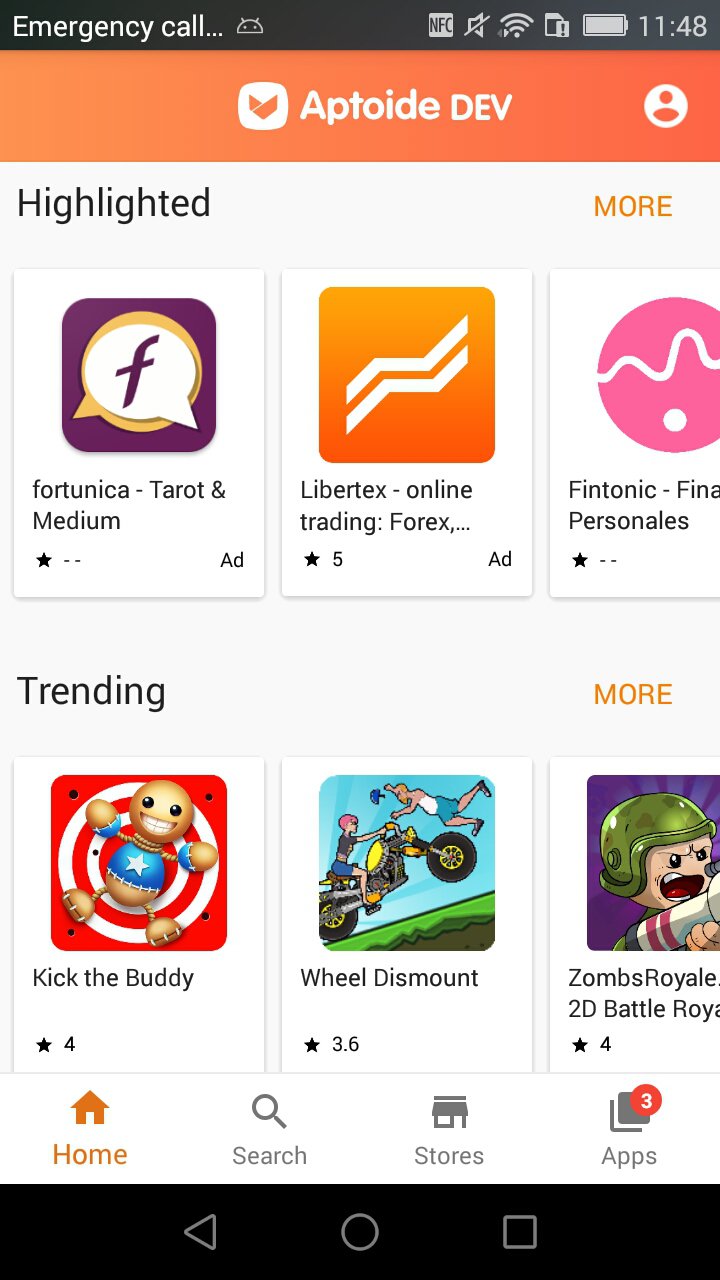 Aptoide download android apk